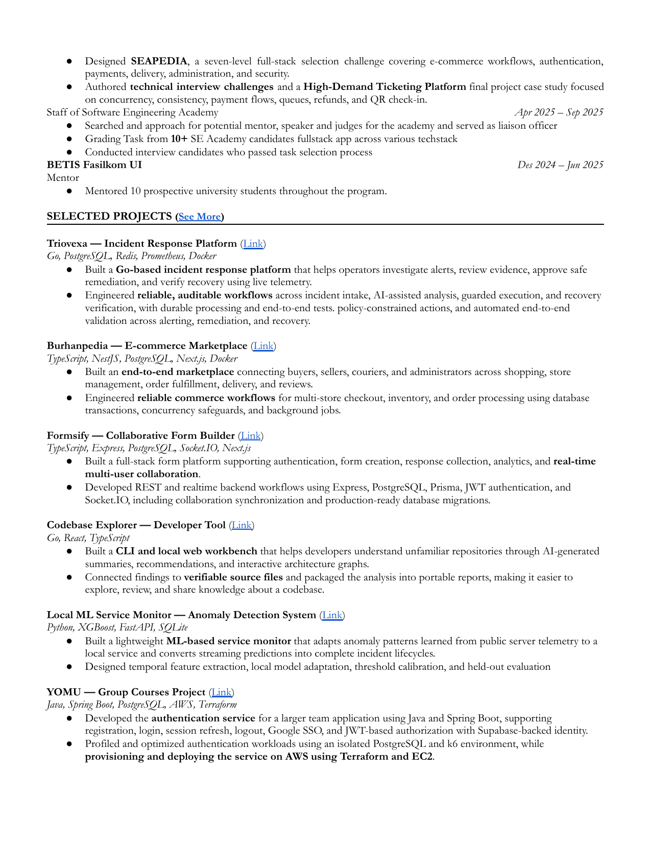 Tristan Rasheed Satria CV, page 2 of 3